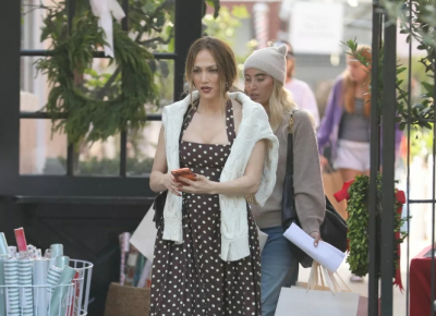 Бен Аффлек и Дженнифер Лопес провели день за шопингом в компании друг друга